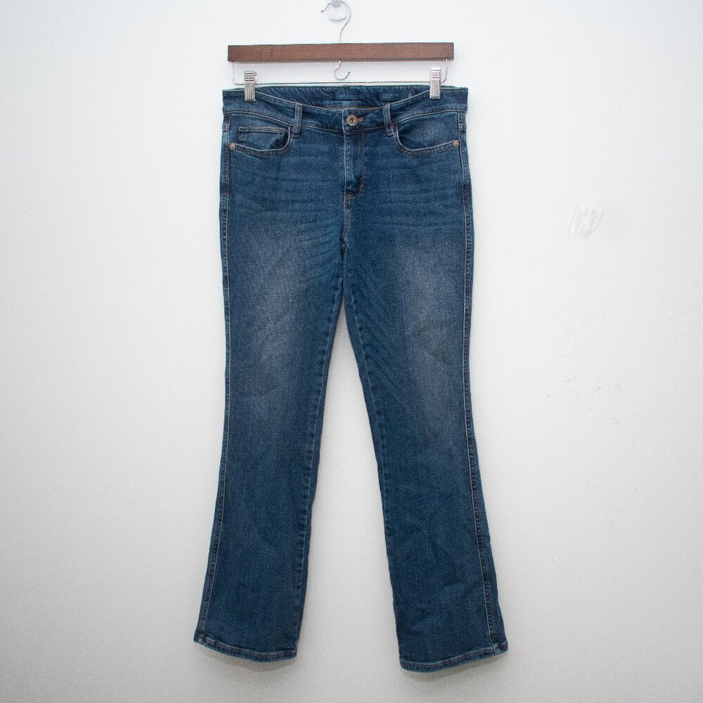 J.Jill Modern Slim Bootcut Jeans 8 Petite